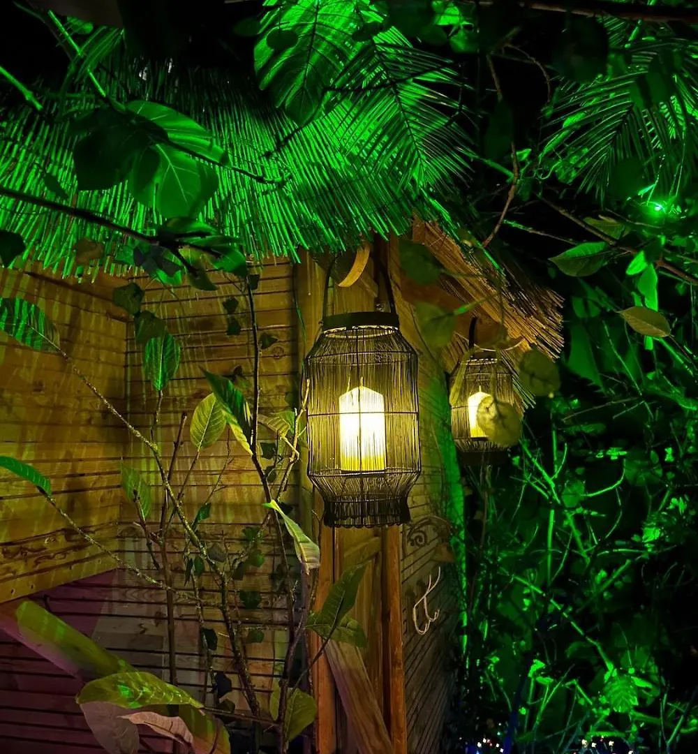 La Foret Tropicale Concepts En Barousse Créchets بيت خشبي