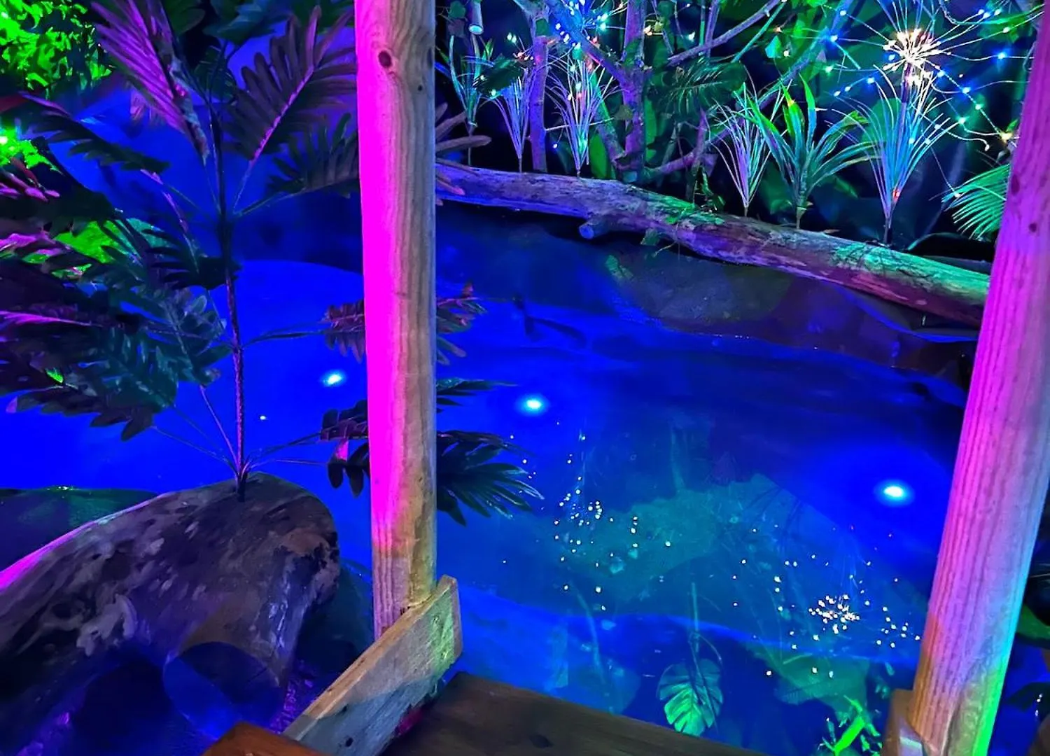 بيت خشبي La Foret Tropicale Concepts En Barousse Créchets فرنسا